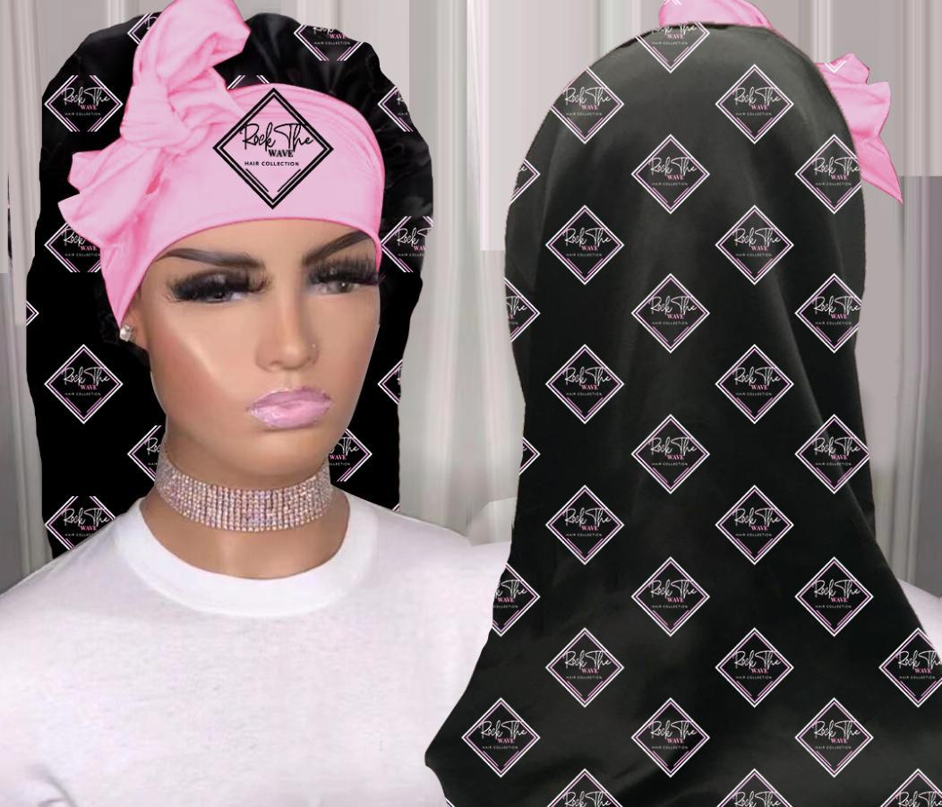 Long Tie-Up Silk Bonnets