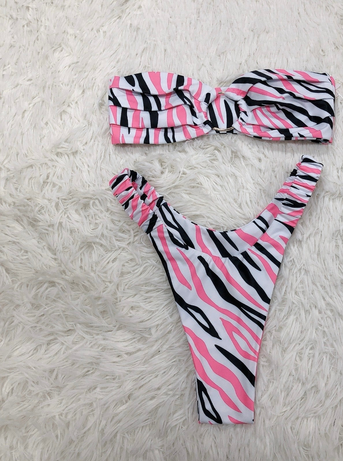 Pink Zebra Print