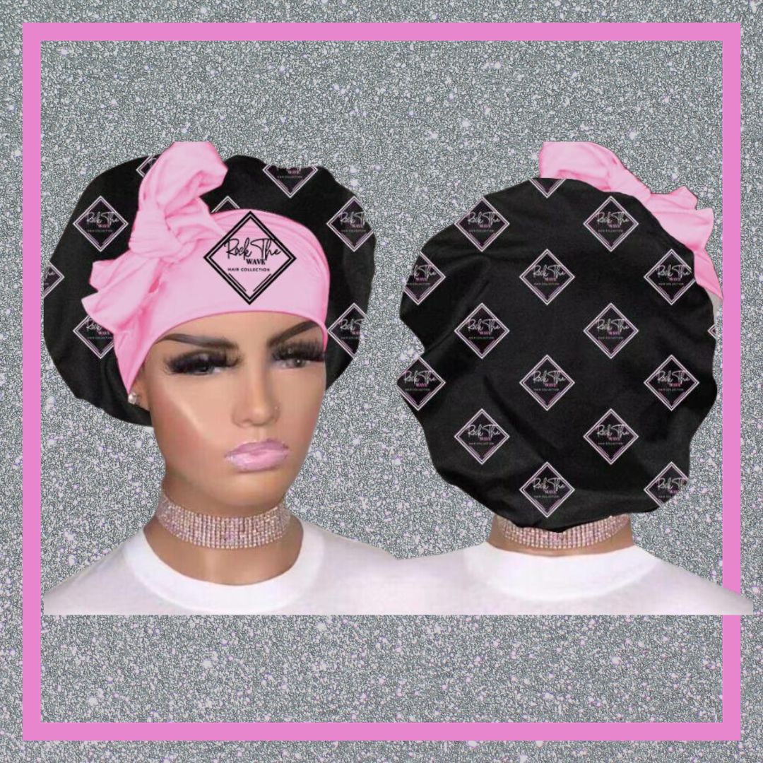 Tie-Up Silk Bonnet